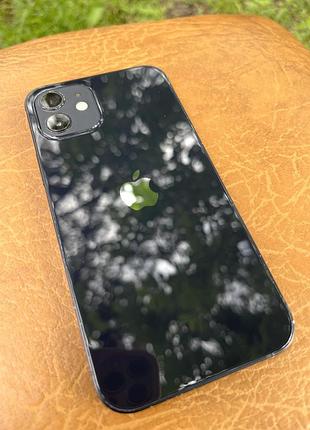 Продам iphone 12, black 256gb, (neverlock) 100% battery 5