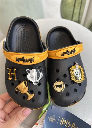 Дитячі сабо crocs harry potter classic hufflepuff clog с10