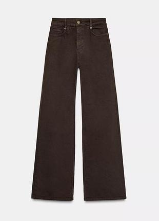 Висока посадка - wide leg - full length zara woman collection