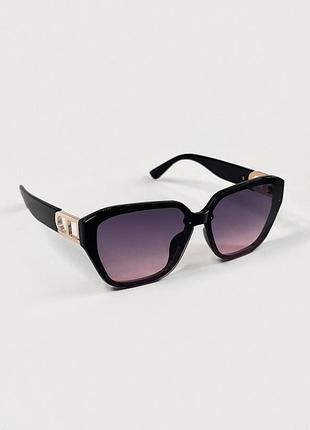 Солнцезащитные очки issa plus o1-282 universal черный/розовый