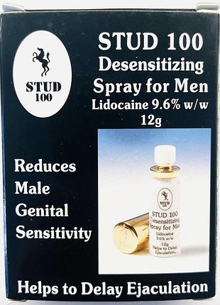 Спрей пролонгатор stud 100 для продолжения акта ству 100 desensitizing spray for men 3