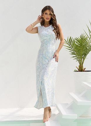 Платья issa plus 15665 xl голубой