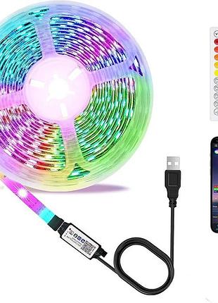 Светодиодная лента tk99sw usb led 3m room rgb led strip, синхронизированная с музыкальным ритмом