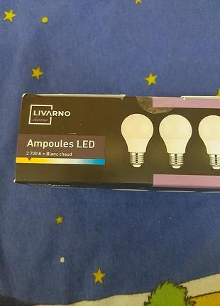 Набір світлодіодних led лампочок livarno