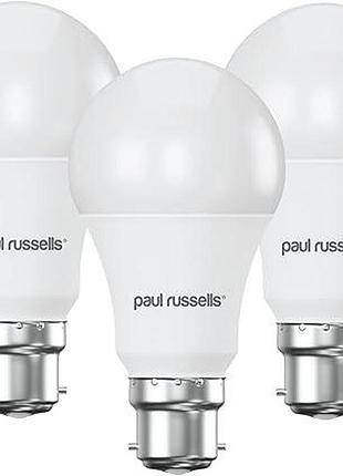 Светодиодная лампа paul russells b22 с байонетным колпачком