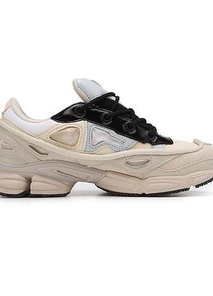 Мужские бежевые кроссовки adidas x raf simons ozweego white beige х адидас 41