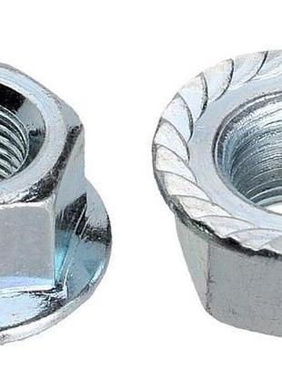 Гайка оси m9 с флянцем, хромированная 1шт (c-pz-0434)