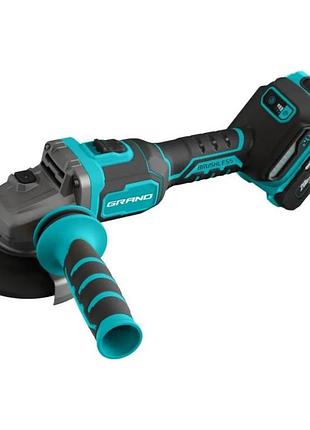 Аккумуляторная угловая шлифмашина мшу-20bl/hs (brushless) система контроля отдачи