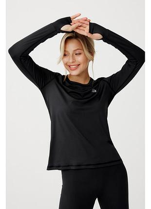 Лонгслив radical fun ls для тренировок черный (fun-ls-black) s