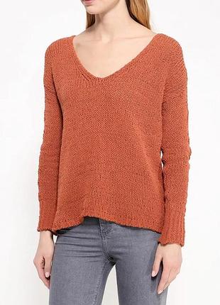 Кофта benetton 102gd4296*24 женск. кирпичный l (171 592)