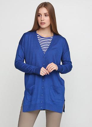 Кофта benetton 12gle6452*50 женск. синий xs (143 213)
