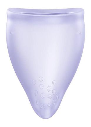 Менструальна чаша fun factory fun cup size a purple, багаторазова, діаметр 4 см, об’єм 20 мл sexual fantasy
