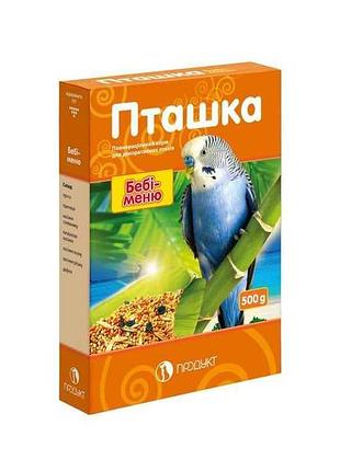 Корм для птиц 500г птичка декоративных беби меню тм продукт