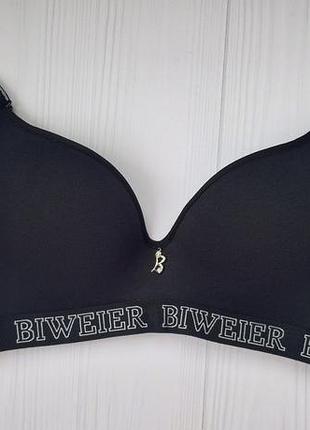 Бюстгальтер biweier спортивный без косточек черный 85с 30301