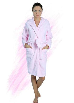 Халат женский sesto senso honorata l, зефир розовый