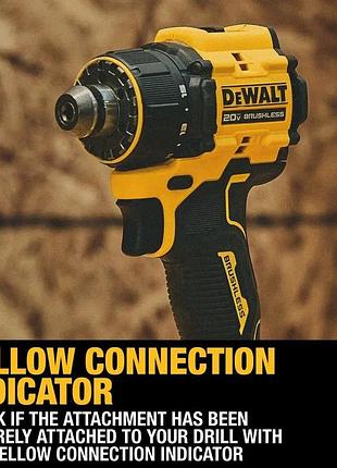 Мультишуруповерт dewalt dcd803b atomic 20v max со сменными насадками (оригинал usa) 7