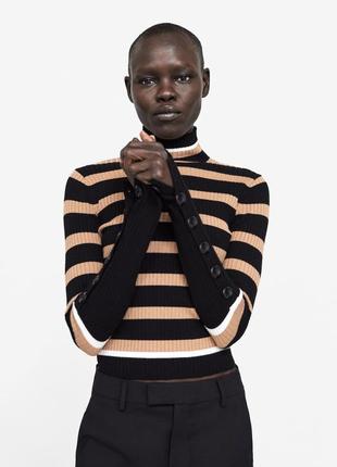 Водолазка гольф кофта zara3 фото