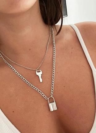 Ланцюжок ключ замок, цепи ключ замок