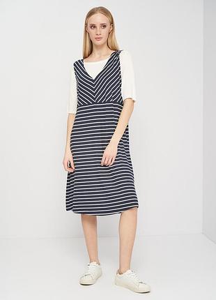 Платье tom tailor 1008071*51 женск. темно/синий 36 (169 724)