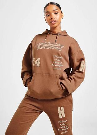 Реглан hoodrich hw-0422-0339*70 жіночий. коричневий m (188 130)