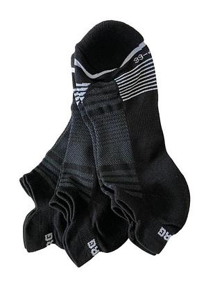 Носки berg 00-3003*10 (3:1) короткий unisex черный 43/46 (187 834)
