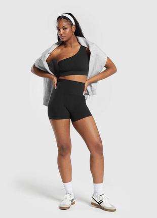 Шорты gymshark b8a5j-bb2j*10 женск. черный m (195 526)