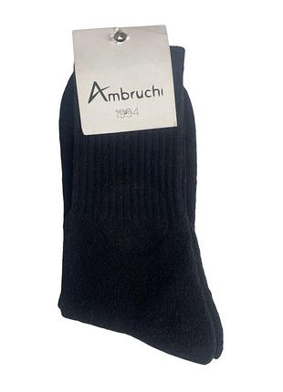 Носки ambruchi 182093*10 unisex черный (182 093)