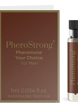 Духи pherostrong your choice for men 1ml sexual fantasy