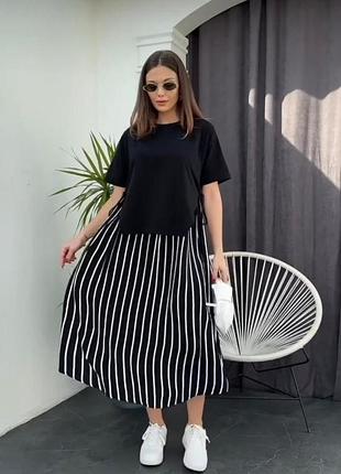 Платье женское принтова тканина 36 38 40 42 44 46 48 50 52 54 56 58 60 62 64 66 68 70 размера | 42