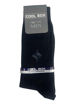 Носки cool box 00-3008*10 мужск. черный б/р (187 844)