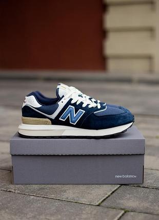 Мужские кроссовки new balance 574 legacy «navy» 41