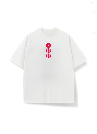 Футболка бавовняна oversize bts arirang, біла,l/xl