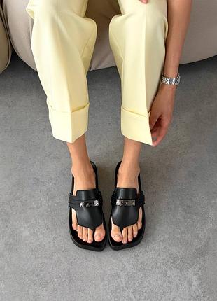 Шльопанці barefoot колір: чорний