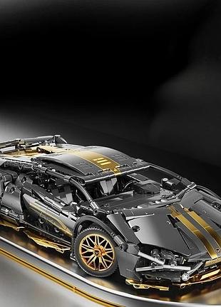Конструктор lamborghini sian серо-золотой 1:14 – рулевой механизм, дифференциал