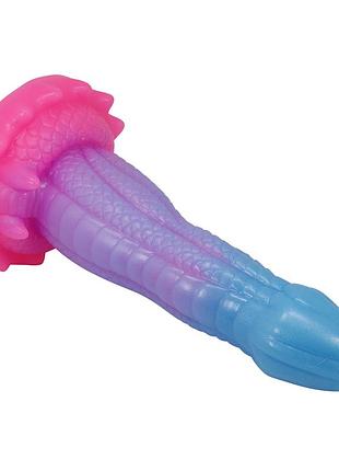 Фалоімітатор power monsters void python – 20.5 cm rippled monster silicone dildo sexual fantasy 6