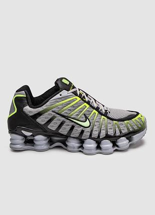 Чоловічі сірі кросівки nike shox tl wolf grey х шокс 44