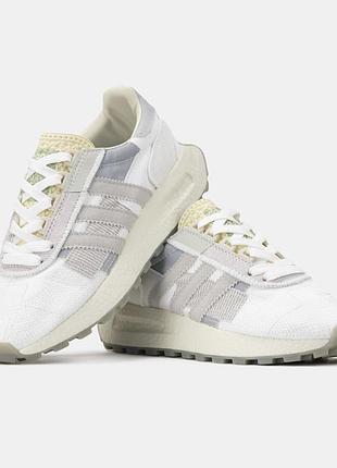 Мужские кроссовки adidas retropy e5 grey white 44