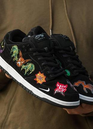 Женские кроссовки nike sb dunk low pro qs neckface 37-38-39-40-41
