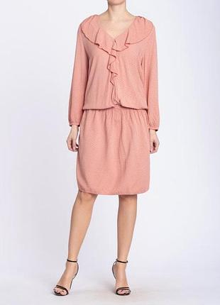 Платье benetton 17p4bee5v7m3*25t женск. розовый xs (162 619)