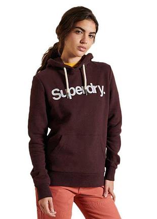 Реглан superdry 48-2010*21 жіночк. бордо 38 (187 438)