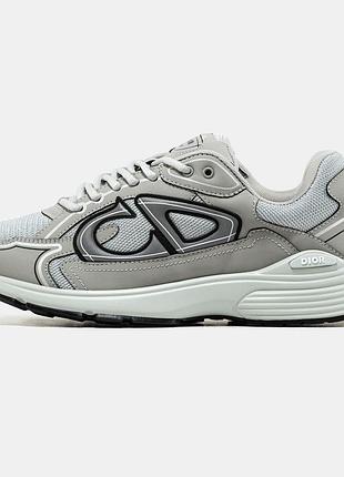 Мужские кроссовки dior b30 grey white 40-41-42