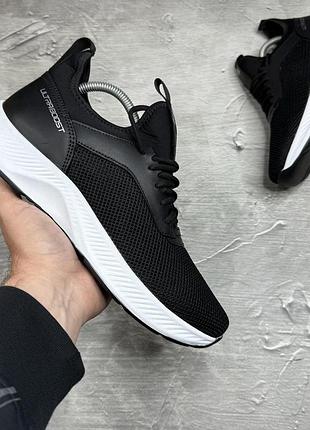 Мужские кроссовки black white 41-43-44