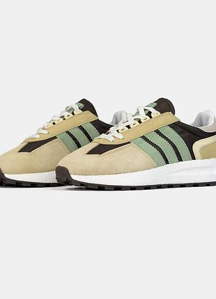 Мужские кроссовки adidas retropy e5 yellow black 43