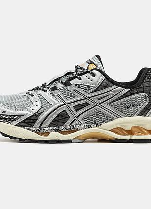 Мужские кроссовки asics gel-nimbus 10.1 silver black 40-41-42
