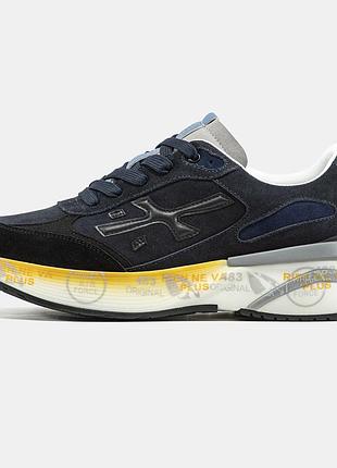 Мужские кроссовки premiata moerun blue white 40-41