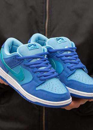Женские кроссовки nike sb dunk low blue 39-40-41