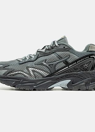 Мужские кроссовки mizuno adventure grey 40-41-42-43-44-45