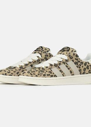 Женские кроссовки adidas campus 00s leopard 36-37-38-39