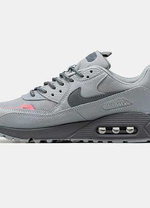 Мужские кроссовки nike air max 90 cordura grey 40