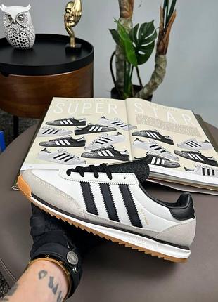Мужские кроссовки adidas sl 72 noah white black 41-42-43-44-45